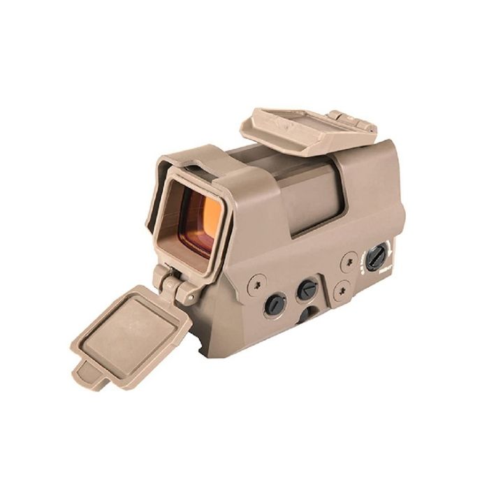 enclosed red dot - right front angle view in fde