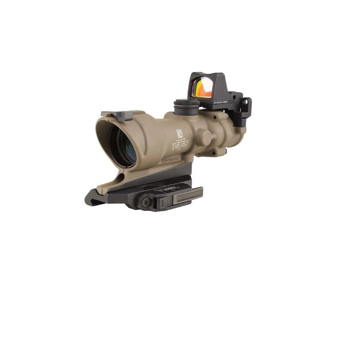 trijicon acog ta01 - 223 bdc scope - left front angle view