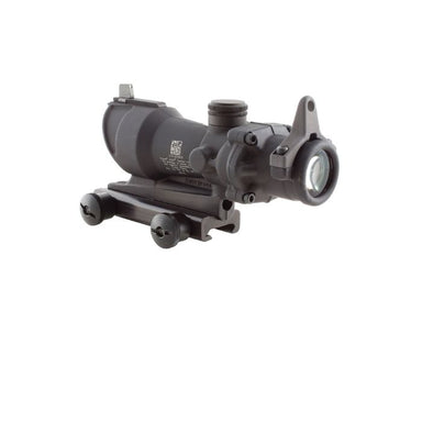 trijicon acog ta01nsn tactical rifle scope - left back angle view