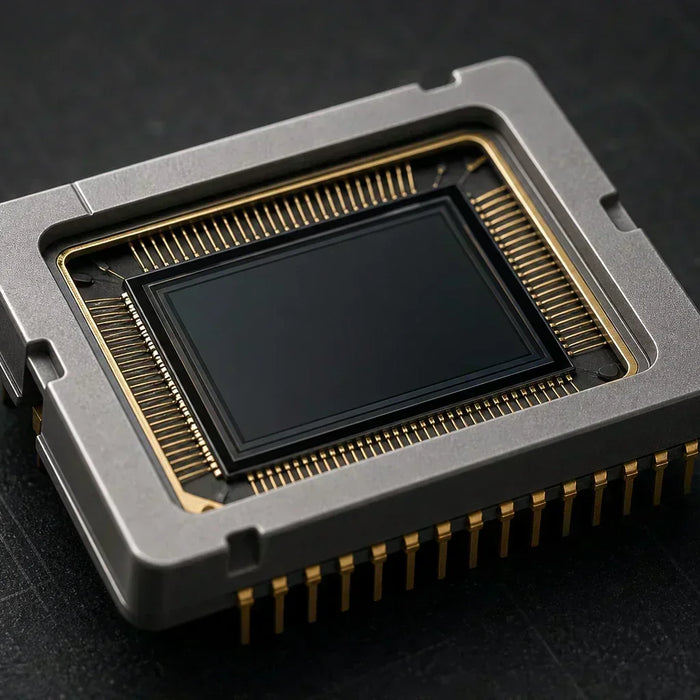 thermal scope sensor close up