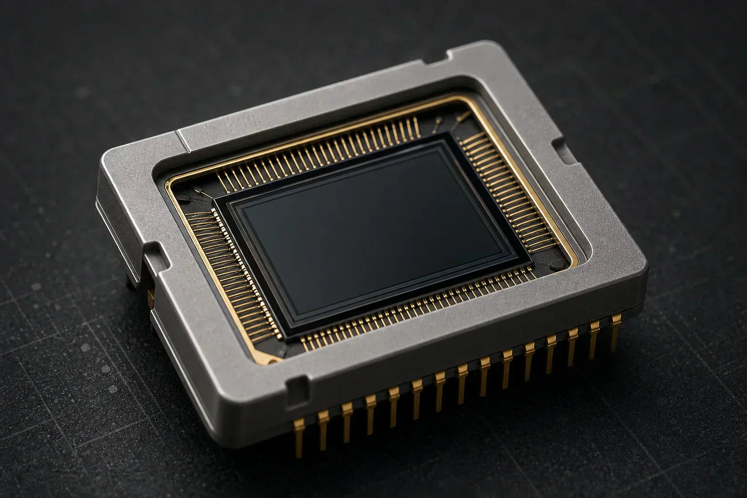 thermal scope sensor close up