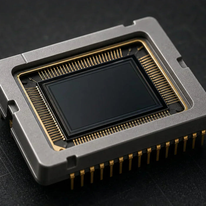 thermal scope sensor close up