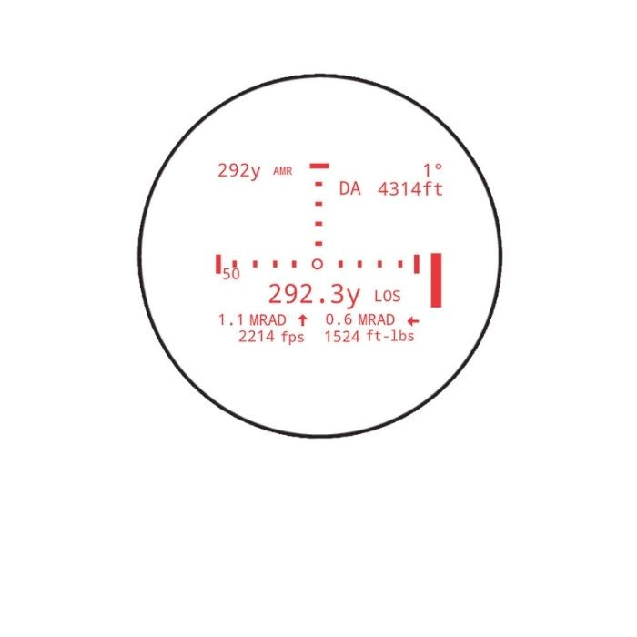 10x42 ballistic rangefinder binoculars - ballistic Info.