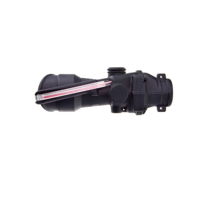 4×32 magnification scope - top view