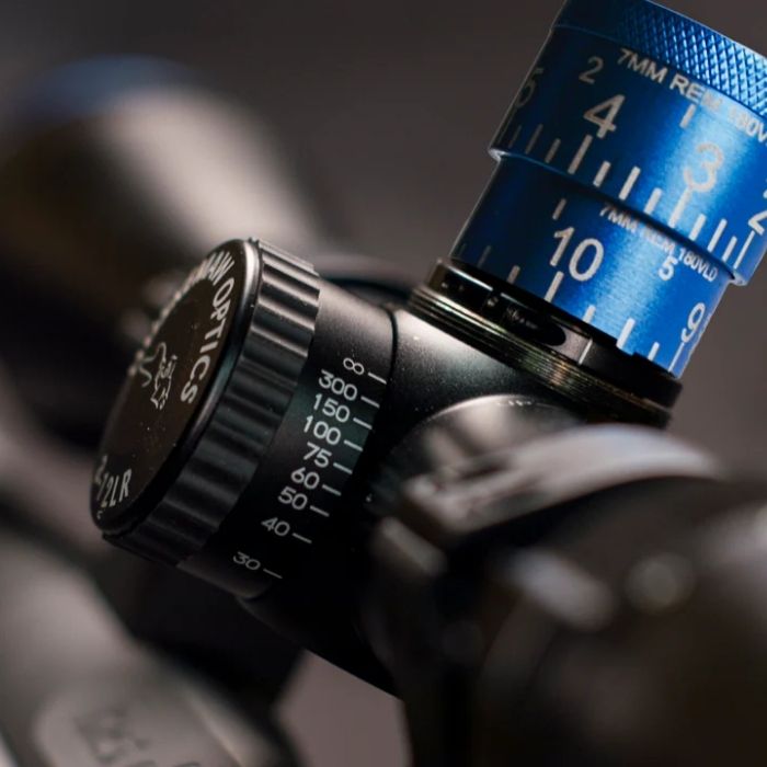 Blue Diamond 4-16x42 Riflescope Turret Image