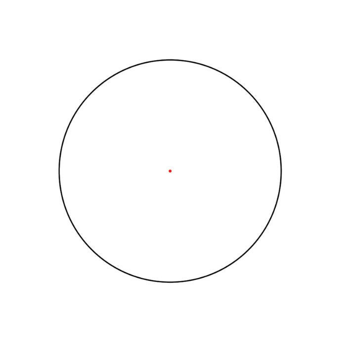 MRO 1X25 HD 68 2 MOA RED DOT LOW MNT-Reticle