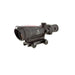 Trijicon acog ta11e 3.5x35 tactical rifle scope - left front angle view