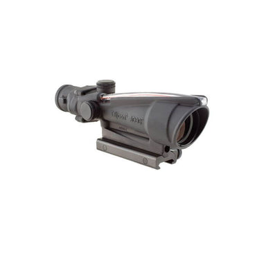 Trijicon acog ta11e 3.5x35 tactical rifle scope - right front angle view