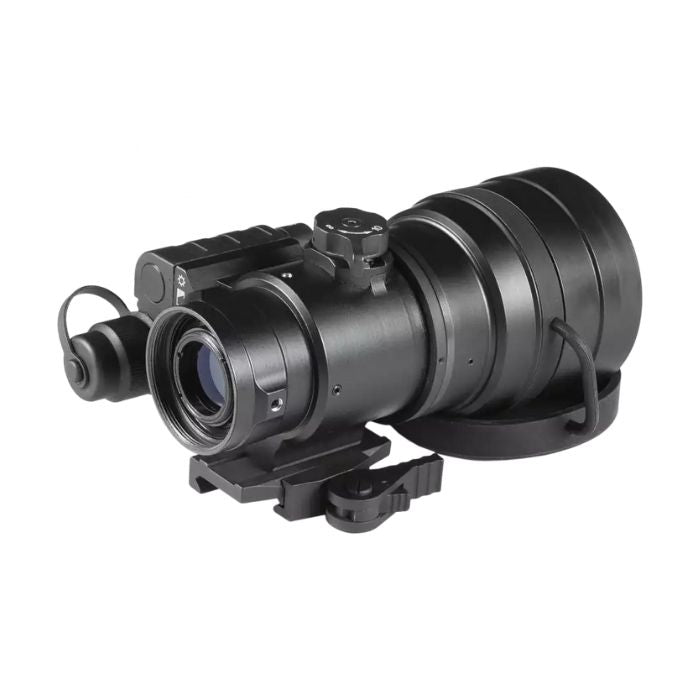 agm comanche-22 mid range night vision clip on - right back angle view