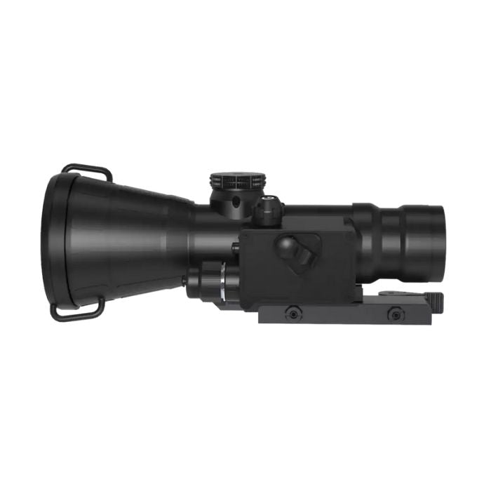 agm comanche-40er long range night vision clip on - left view	