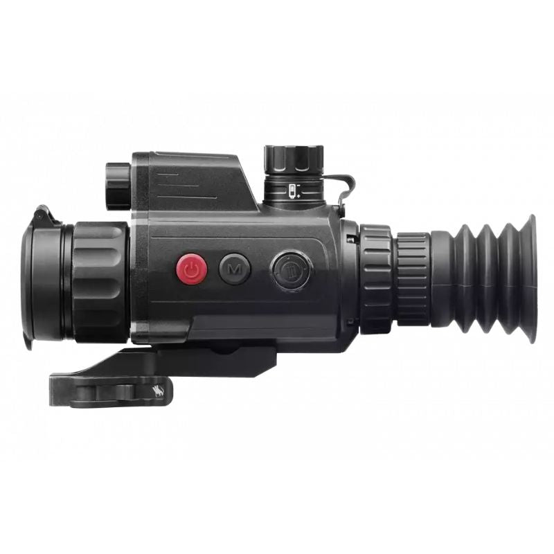 agm digital night vision scope - left view
