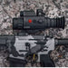 agm digital night vision scope - mounted on weapon