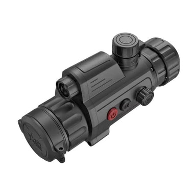agm neith dc32-4mp digital clip-on day night rifle scope - left front angle view 