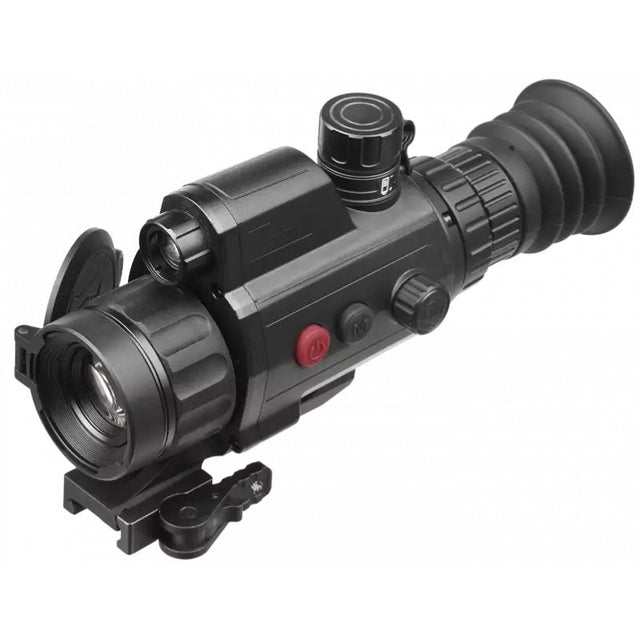 agm neith ds32-4mp digital day night rifle scope - left front angle view 