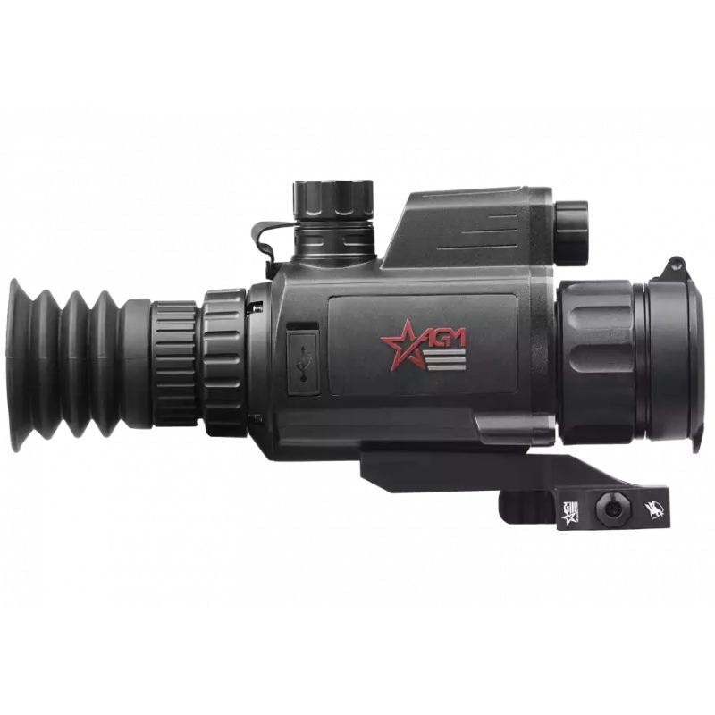 agm neith ds32-4mp digital day night rifle scope - right view 