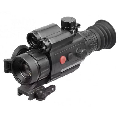 agm neith lrf ds32-4mp digital day night rifle scope - left front angle view