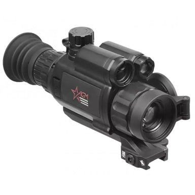agm neith lrf ds32-4mp digital day night rifle scope - right front angle view