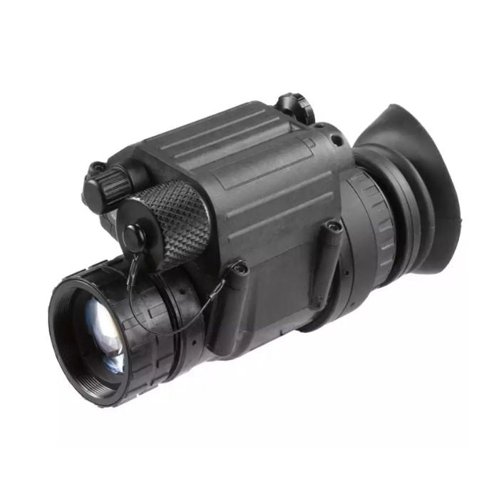 agm pvs-14 3aw2 night vision monocular - left front angle view	