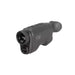 agm reachir lrf 25-384 handheld thermal monocular - left front angle view		