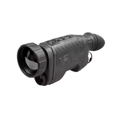 agm reachir lrf 50-640 handheld thermal monocular - left front angle view		