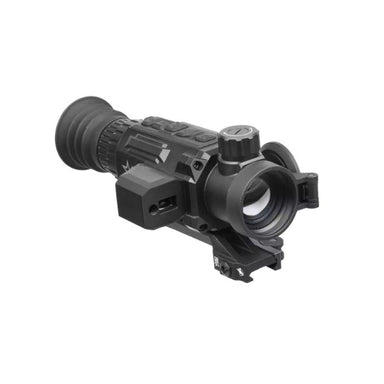 agm secutor lrf 35-384 thermal riflescope - right front angle view
