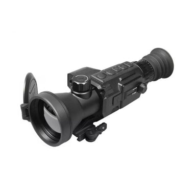 agm secutor lrf 75-640 thermal rifle scope - left front angle view
