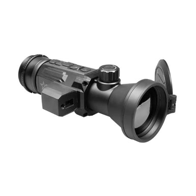agm secutor lrf-c 75-640 thermal image clip-on scope - right front angle view