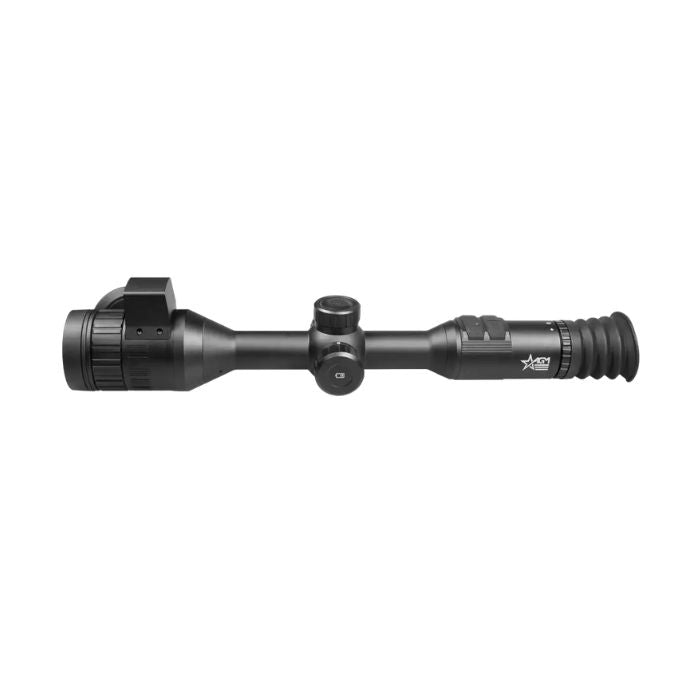 agm spectrum lrf 4k digital day and night vision scope - left view