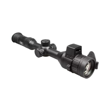 agm spectrum lrf 4k digital day and night vision scope - right front angle view