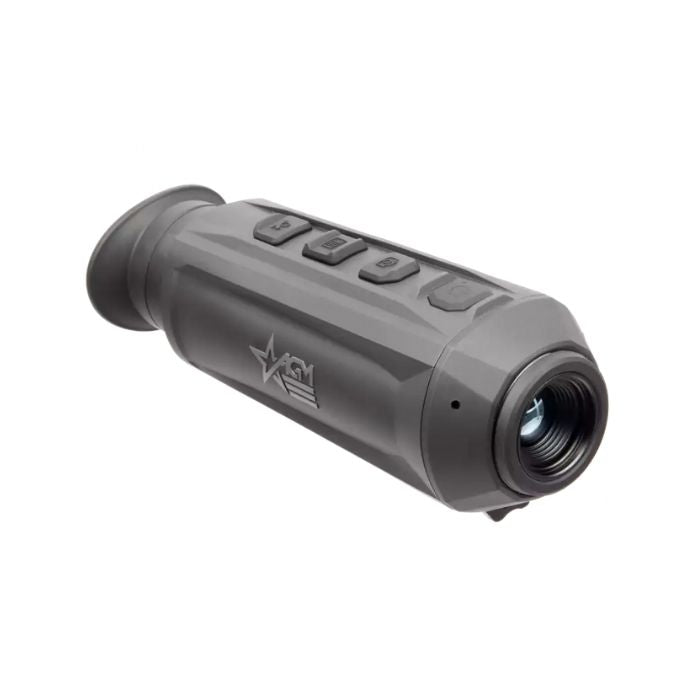 agm taipan v2-384 handheld thermal monocular - right front angle view		