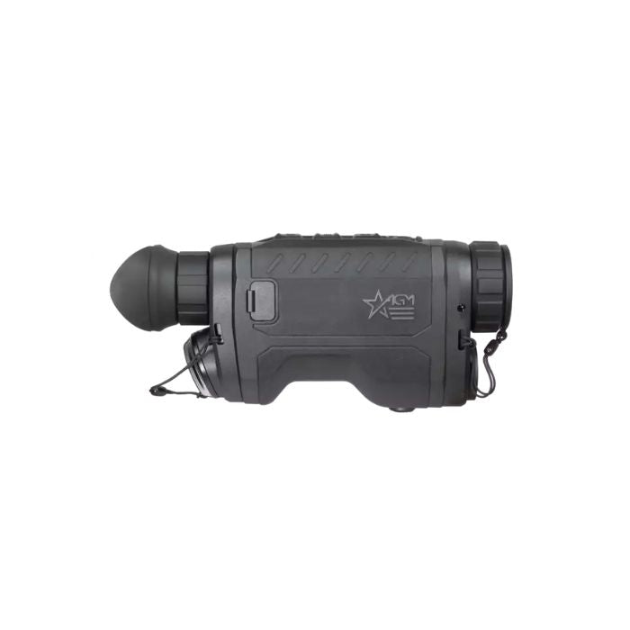 agm thermal monocular with rangefinder - right view