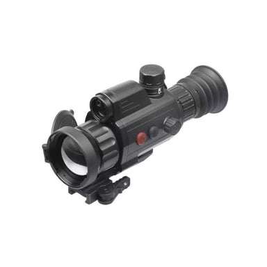 agm varmint v2 lrf 50-384 thermal scope - left front angle view		