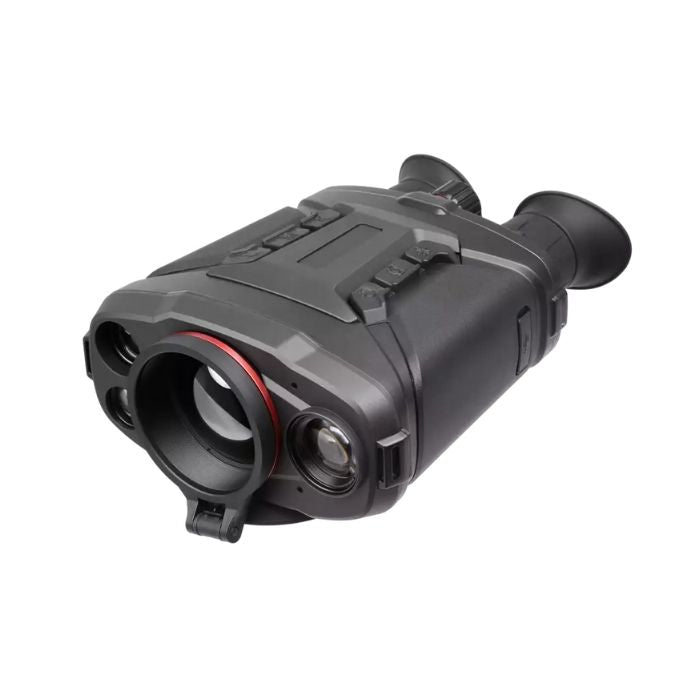 agm voyage lrf tb50-384 fusion vision binoculars - left front angle view