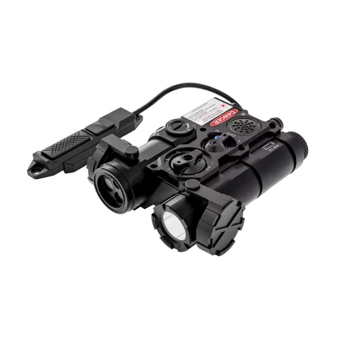  agm wlad 1b laser aiming device - left angle view in black
