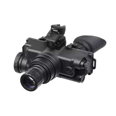 agm wolf-7 pro single tube night vision goggles - left front angle view	