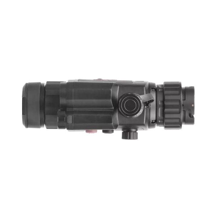 clip-on rangefinder rifle scope - bottom view