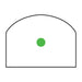 dual-illuminated 9 moa green dot - 9 moa green dual illuminated reticle