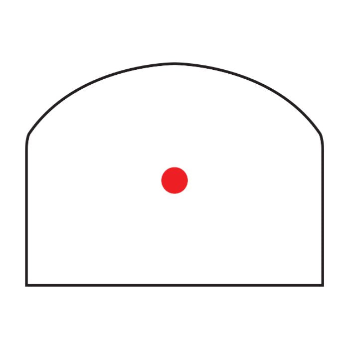 durable pistol red dot sight - 6.5 moa red dot reticle