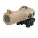 flip to side magnifier - front left angle view