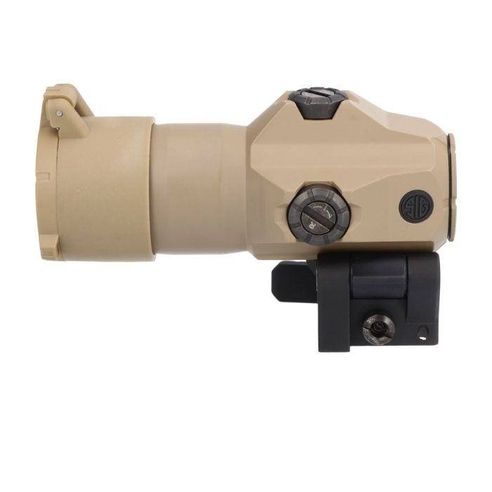 flip to side magnifier - left view