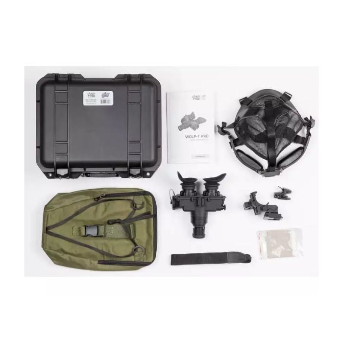 hands-free night vision goggles	- full package