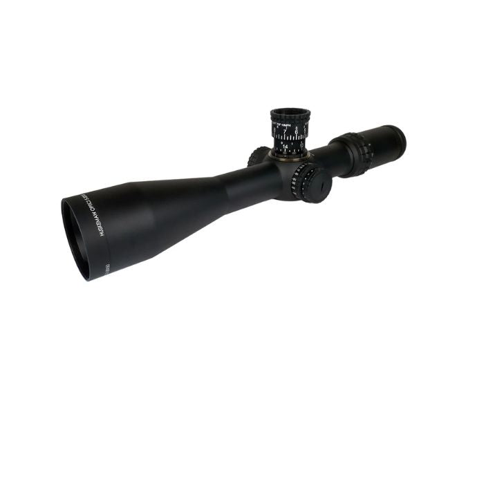 huskemaw tactical hunter high-magnification scope 5-20x50 - left front angle view