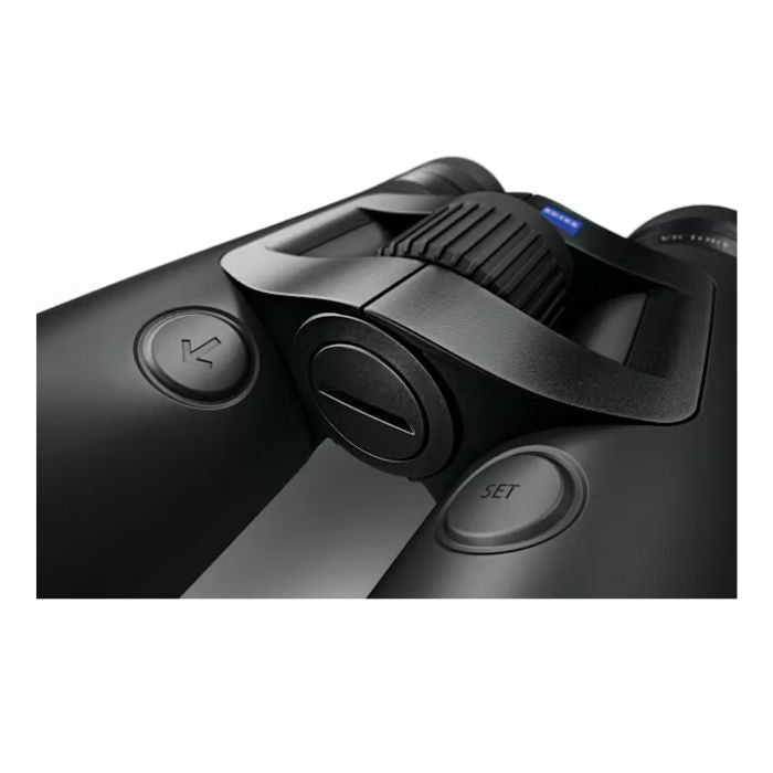laser rangefinder binoculars - closeup view