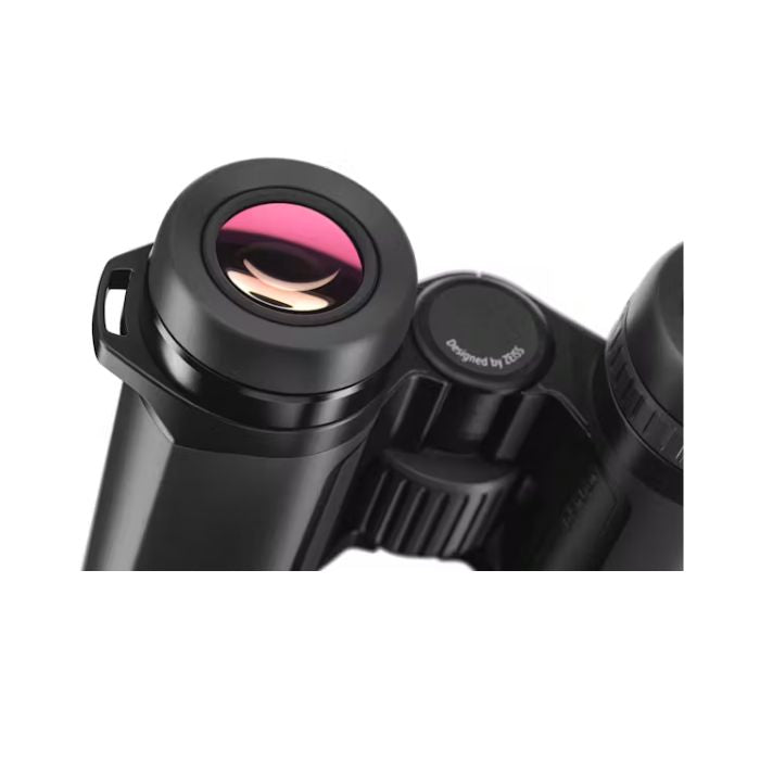 lightweight bird watching binoculars - eyepiece view