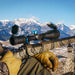 medium power variable optic - on rifle view