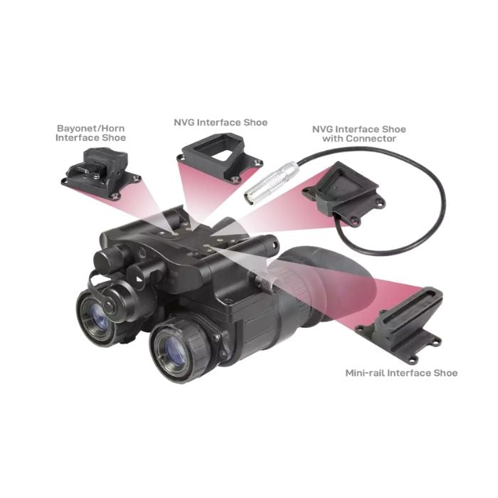 night vision goggles parts AGM NVG-40 NW1 White Phosphor Night Vision with Depth Perception