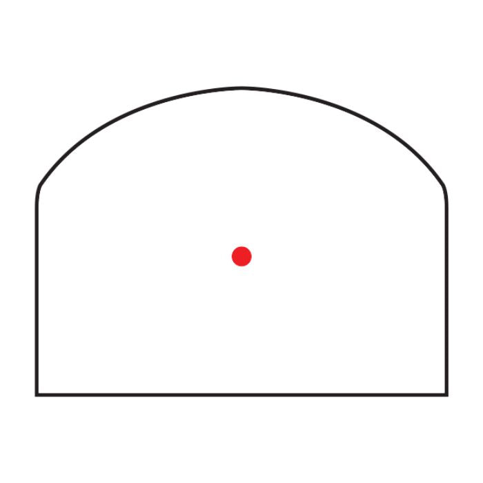 premium red dot sight - 3.25 moa adjustable reticle