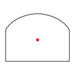 premium red dot sight - 3.25 moa adjustable reticle
