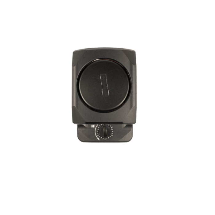 premium red dot sight - top view
