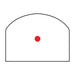 reflex pistol sight - 6.5 moa red dot reticle